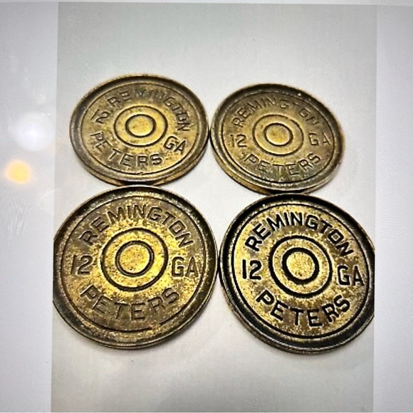 Vintage 12 gage shell cap earrings - Picture 5 of 5